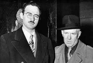 Espionage Prints: Julius Rosenberg (left), spy for the Soviet Union