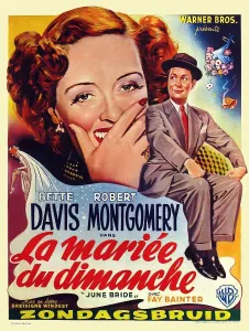 Hand Over Mouth Prints: JUNE BRIDE, (aka LA MARIE'E DU DIMANCHE)
