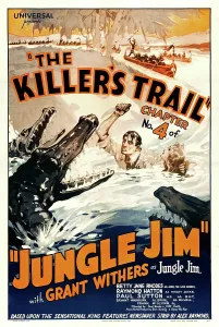 Withers Prints: JUNGLE JIM, left: Grant Withers in Chapter 4: The Killer's Trail, 1937