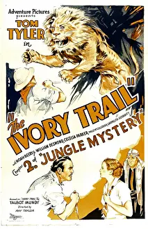 Wild Animals Prints: JUNGLE MYSTERY, Chapter 2: The Ivory Trail, 1932