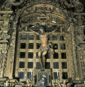 16th C Prints: JUNI, Juan de (1507-1577). Christ of the Sweat