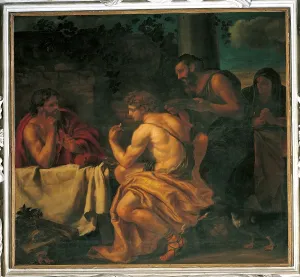 Banquet Prints: Jupiter and Mercury at Philemon and Baucis