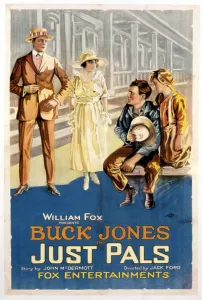 Taschenford Prints: JUST PALS, Buck Jones, 1920. TM and Copyright 20th Century Fox Film Corp