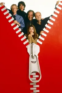 George Prints: JUST SHOOT ME, from left: David Spade