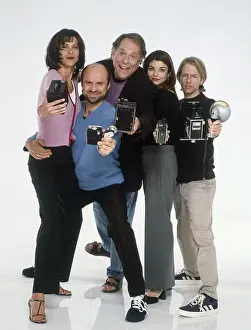 Posing Prints: JUST SHOOT ME, from left: Wendie Malick