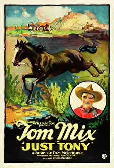1922 Movies Prints: JUST TONY, Tony the Wonder Horse