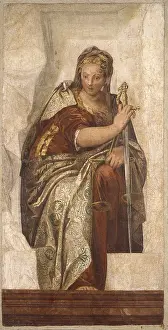 Bottom Prints: Justice, by Paolo Caliari known as Veronese