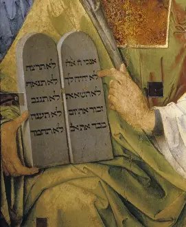 Moses Prints: Justus of Ghent, Joos van Wassenhove (1435-1480)