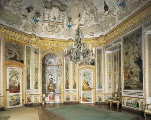 Turin Prints: JUVARA, Filippo (1678-1736). Stupinigi Hunting Lodge