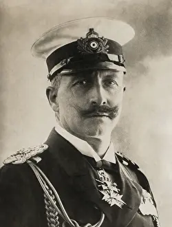 Epaulets Prints: Kaiser Wilhelm II in 1912