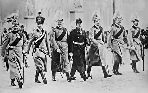 Epaulets Prints: Kaiser Wilhelm II with his six sons