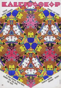 Psychedelic Prints: KALEIDOSCOPE, (aka KALEIDOSKOP), Polish poster, 1966