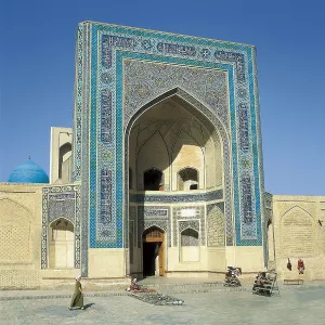 Uzbek Prints: Kalon Mosque. 1541. UZBEKISTAN