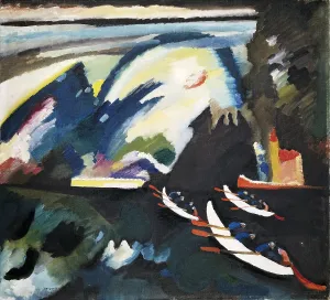 Trending: KANDINSKYWassili (1866-1944). Boat Trip