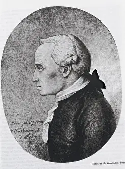 Germanic Prints: KANT, Emmanuel (1724-1804). German philosopher