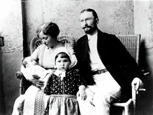 Karen Prints: Karen Horney with her husband Oskar and daughters Brigitte and Marianne