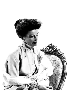 Shawl Prints: Katharine Hepburn, ca. late 1950s