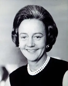 Graham Prints: Katherine Meyer Graham, 1966. Courtesy: CSU Archives / Everett Collection