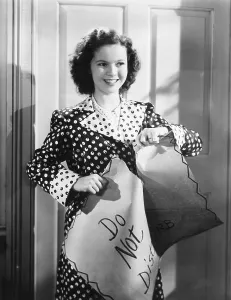 Bathrobe Prints: KATHLEEN, Shirley Temple, 1941