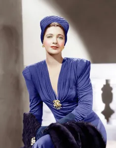 Brooch Prints: Kay Francis, ca. 1940s