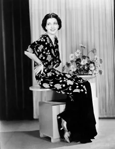 1930s Fashion Prints: Kay Francis, ca. mid-1930s
