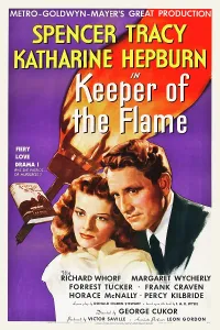 Paintbrush Prints: KEEPER OF THE FLAME, l-r: Katharine Hepburn, Spencer Tracy, 1942
