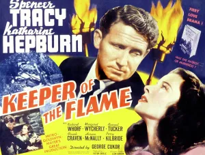Spencer Prints: KEEPER OF THE FLAME, Spencer Tracy, Katharine Hepburn, 1942