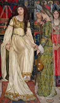 English Prints: The Keepsake, 1901, by Kate Elizabeth Bunce, 1856-1927, English painting, oil on canvas