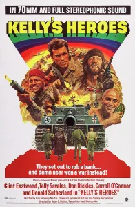 Eastwood Prints: KELLY'S HEROES, from bottom left: Don Rickles