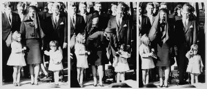 Lawford Prints: Kennedy family following Requiem mass for the assassinated President