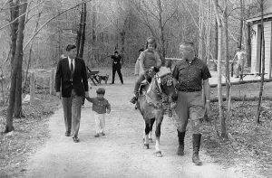 First Family Prints: Kennedy family weekend at Camp David