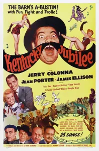 Porter Prints: KENTUCKY JUBILEE, poster art, top: Jerry Colonna