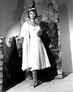 Lace Dress Prints: THE KEY, Sophia Loren, 1958