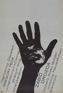 Exploitation Prints: TO KILL A MOCKINGBIRD, (ZABIC DROZDA), Polish poster, Brock Peters, 1962