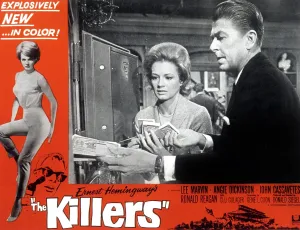 Reagan Prints: THE KILLERS, Angie Dickinson, Ronald Reagan, 1964