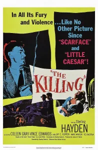 1956 Movies Prints: THE KILLING, US poster art, Sterling Hayden (top left), Marie Windsor (bottom right), 1956