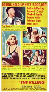 Hayden Prints: THE KILLING, Sterling Haydn, Maurice Oboukhoff, Marie Windsor, 1956 Poster Art