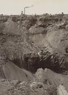 Rocks Prints: The Kimberley Mine, now known as the Big Hole