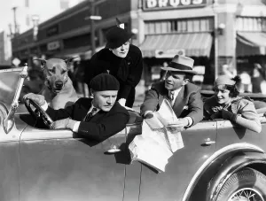 Gracie Prints: SIX OF A KIND, Charles Ruggles (at steering wheel)