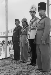 Ambassador Prints: King Abdullah I on his coronation day in Amman, Jordan, May 25, 1946
