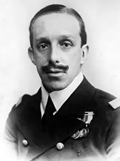 Royalty Prints: King Alfonso XIII of Spain (1886-1941) from last year of his reign