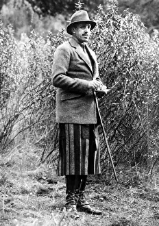 Royalty Prints: King Alfonso XIII of Spain (1886-1941)hunting on the estate of the Marquis de Viana