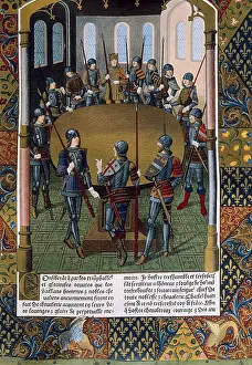Gentleman Prints: King Arthur and the Knight of the Round Table