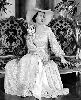 Lace Dress Prints: KING OF BURLESQUE, Mona Barrie (in a gown by Gwen Wakeling)