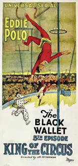 Polka Dot Prints: KING OF THE CIRCUS, Eddie Polo in Episode 5: The Black Wallet, 1920