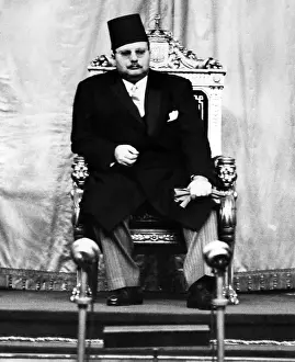 Egypt Prints: King Farouk of Egypt (1920-1965)