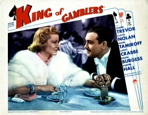 Trevor Prints: KING OF GAMBLERS, from left, Claire Trevor, Akim Tamiroff, 1937
