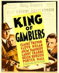 Trevor Prints: KING OF GAMBLERS, left from left: Lloyd Nolan