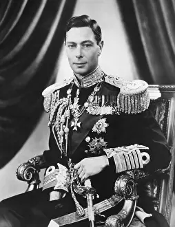 Royalty Prints: King George VI (1895-1952), King of the United Kingdom