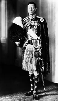 Royalty Prints: King George VI (1895-1952), King of the United Kingdom